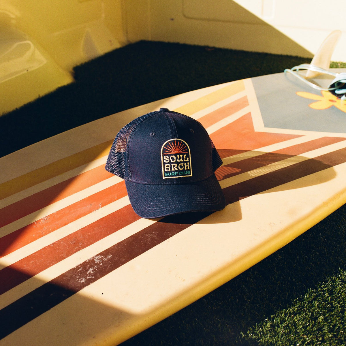 Soul Arch Surf Club Snapback - Navy